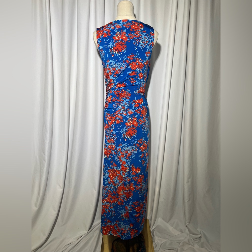 Atlein Collective RTR Ruched Floral Midi Dress | S - Picture 8 of 13